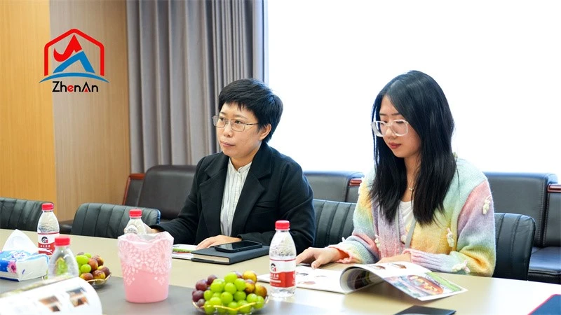 ZhenAn Customers Visit48